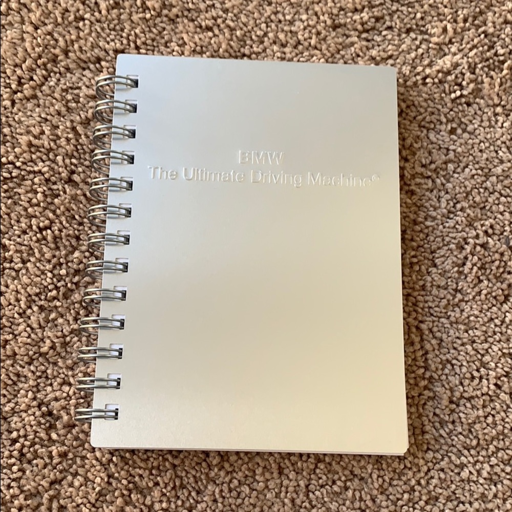 BMW The Ultimate Driving Machine Metal Notebook